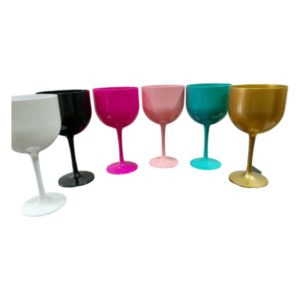 TAÇA DE GIM COR SÓLIDA